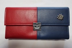 Bild von Service-Portemonnaie Rot/Blau mit Edelweiss