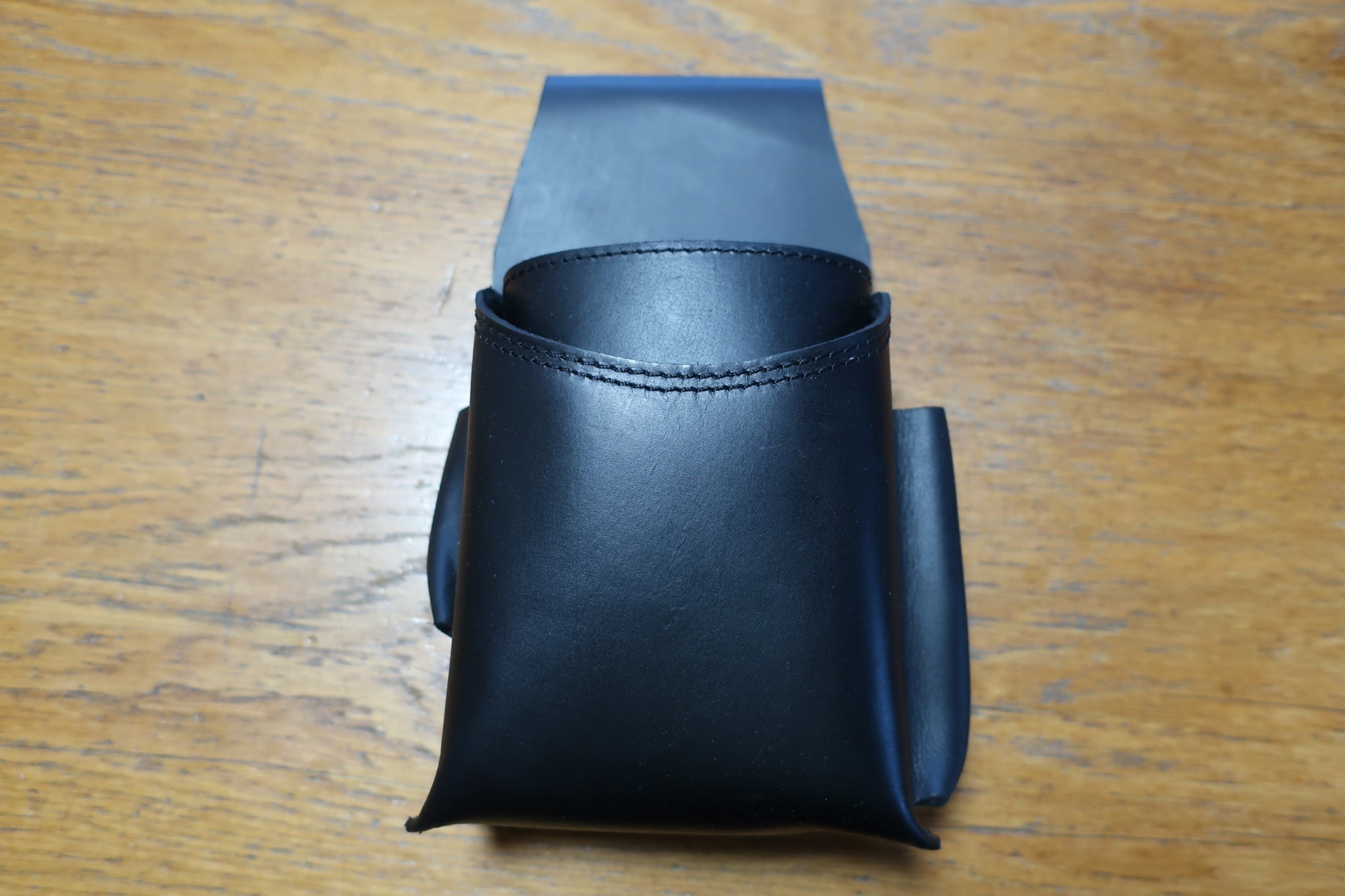 Bild von Kellnertasche Holster extra Stark Vintage Leder schwarz Favorit