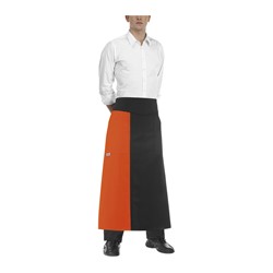 Zeige Details für Bistro-Schürze Double 90×100 cm mit 2 Taschen Bild von Bistro-Schürze Double 90×100 cm mit 2 Taschen