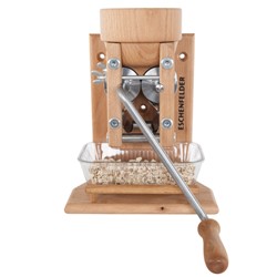 Zeige Details für Eschenfelder Kornquetsche/Flocker Wandmodell mit Holztrichter Bild von Eschenfelder Kornquetsche/Flocker Wandmodell mit Holztrichter