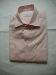 Bild von Herren Hemd oder Damen Bluse rosa Grösse M und 38