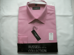 Bild von Herren Hemd Pink von Russel Grösse M