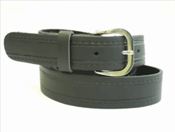 Zeige Details für A-Class Ledergürtel mit Schnalle schwarz 3.8cm Bild von A-Class Ledergürtel mit Schnalle schwarz 3.8cm
