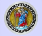 Zeige Details für Gürtelschnalle Christopherus Bild von Gürtelschnalle Christopherus