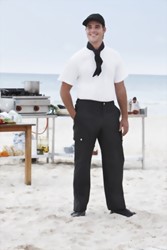 Zeige Details für Koch-Hose Cargohose schwarz mit Seitentaschen Bild von Koch-Hose Cargohose schwarz mit Seitentaschen