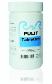 Bild von Pulit Chlor Tabletten 50x20gr. 1Kg.