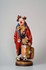 Bild von Clown mit Koffer Holzgeschnitzt handbemalt 60cm ein Prachtstück., Bild 2