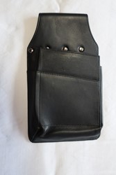 Zeige Details für Kassierhalfter, Holster schwarz mit Doppelfach unser Favorit Bild von Kassierhalfter, Holster schwarz mit Doppelfach unser Favorit