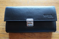 Zeige Details für Kellnerbörse, Service-Portemonnaie schwarz Gastro Vollleder Bild von Kellnerbörse, Service-Portemonnaie schwarz Gastro Vollleder