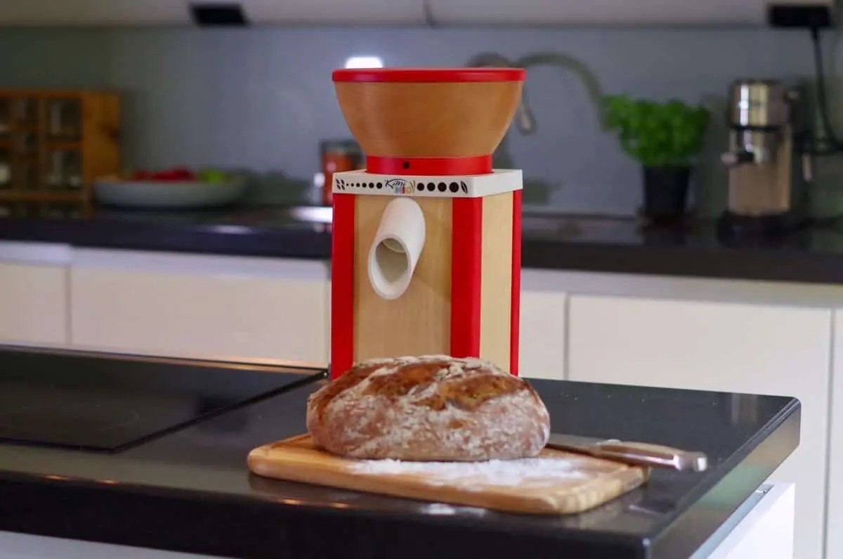 Bild von Getreidemühle KomMoMio Elektrisch